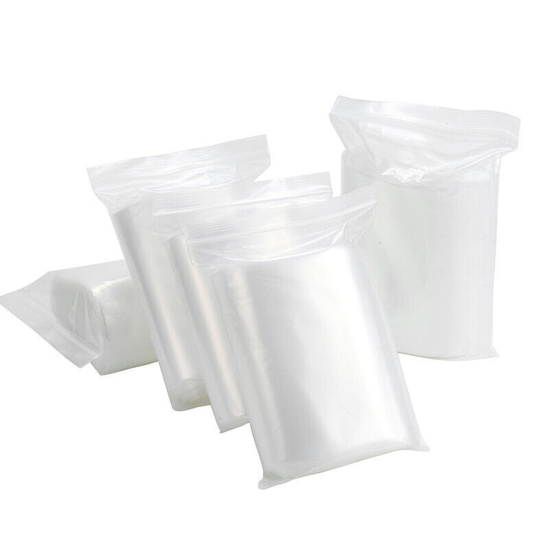HEAVY DUTY 4 Mil Clear Zip Seal Bags Reclosable Lock Plastic Jewelry 4Mil Bag