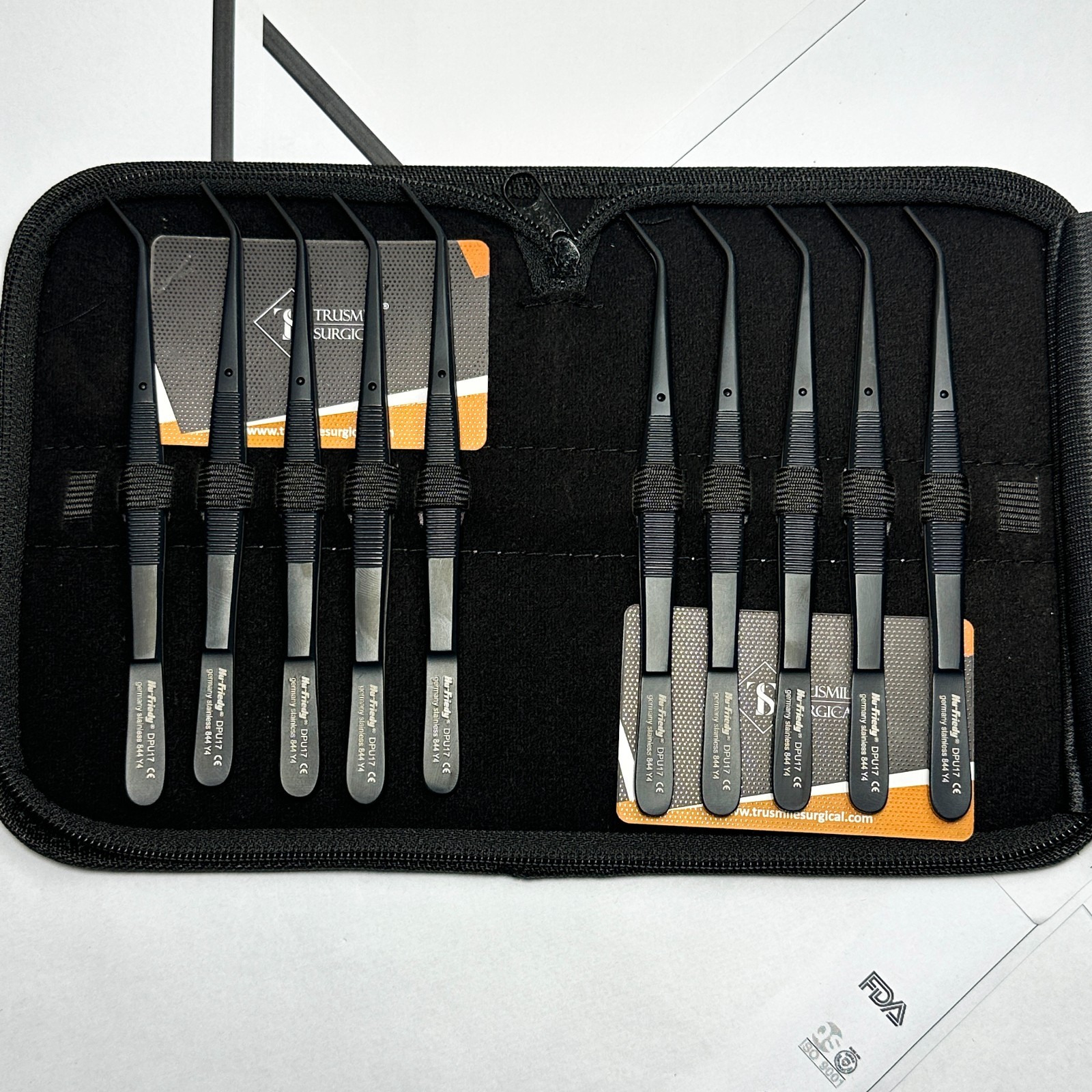 Hu-Friedy Utility Pick Up DPU17 Dental Dressing Plier Lot of 10 Pcs