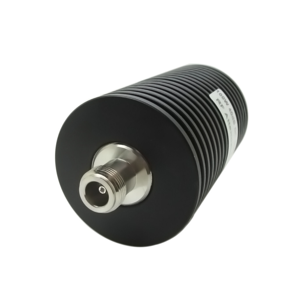 Round RF Coaxial Attenuator 100W 1dB-60dB N Type Male to Female DC-3.0GHz 50 Ohm