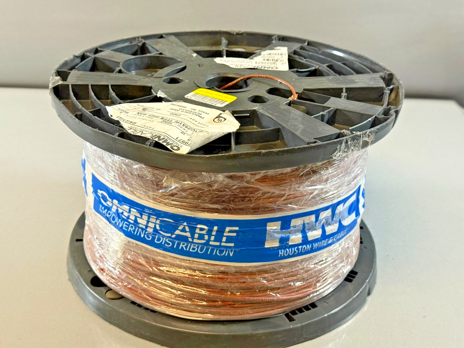 Omnicable M516ST-10 TFFN 600VAC Building Wire, 16AWG, 26 Strands, Brown