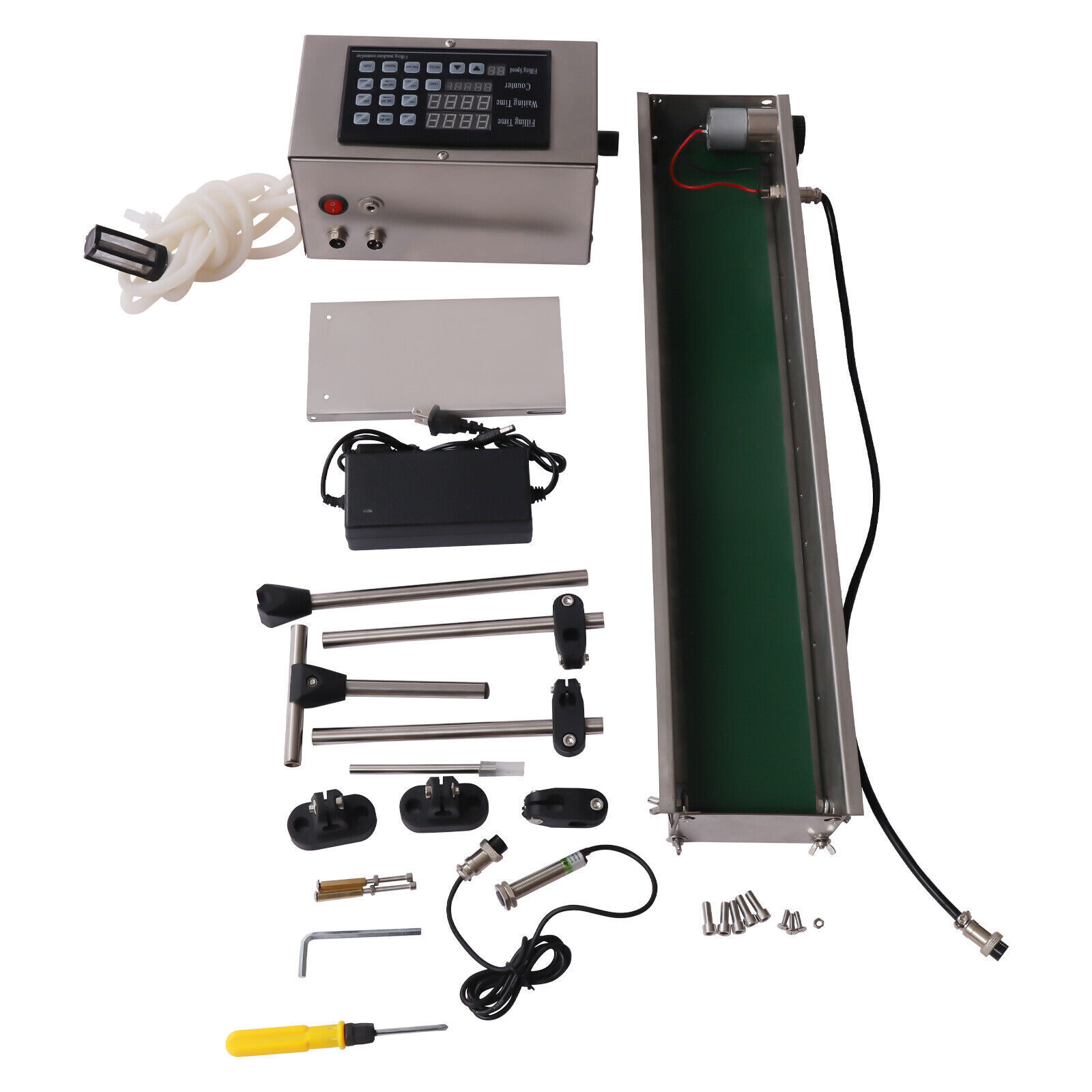 Stainless Steel Single Head Automatic Liquid Filling Machine Electric Filler new