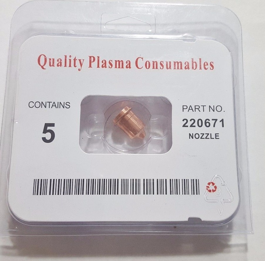 5 Pcs 220671 Fits Powermax 45 Nozzle AFTER MARKET consumable