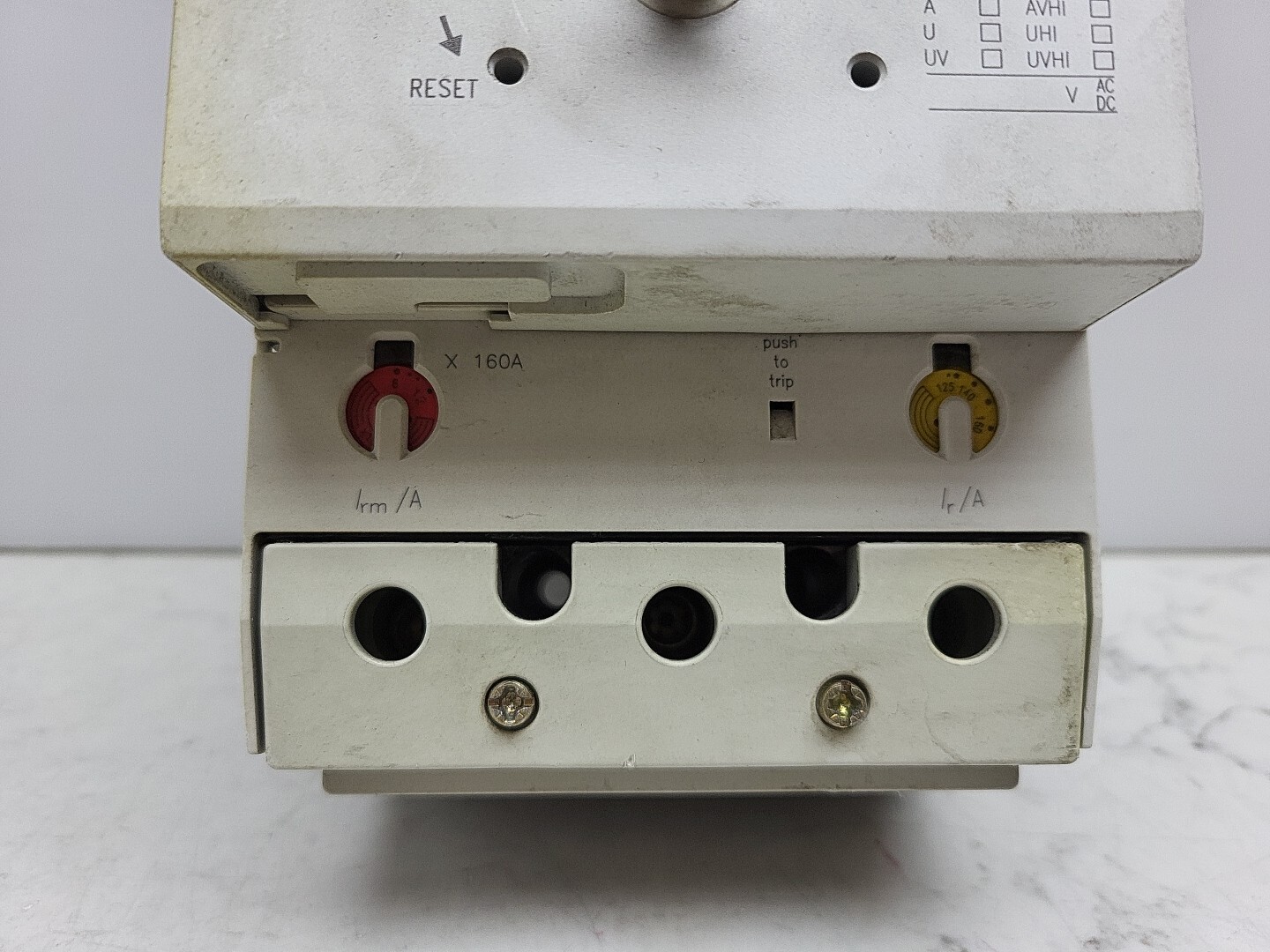 Moeller NZM7-160N Circuit Breaker With Rotary Drive Adaptor 160A 690 Vac 3 Pole