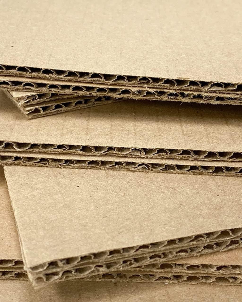200 5X7 Cardboard Corrugated Pads Inserts Filler Sheet 5 X 7