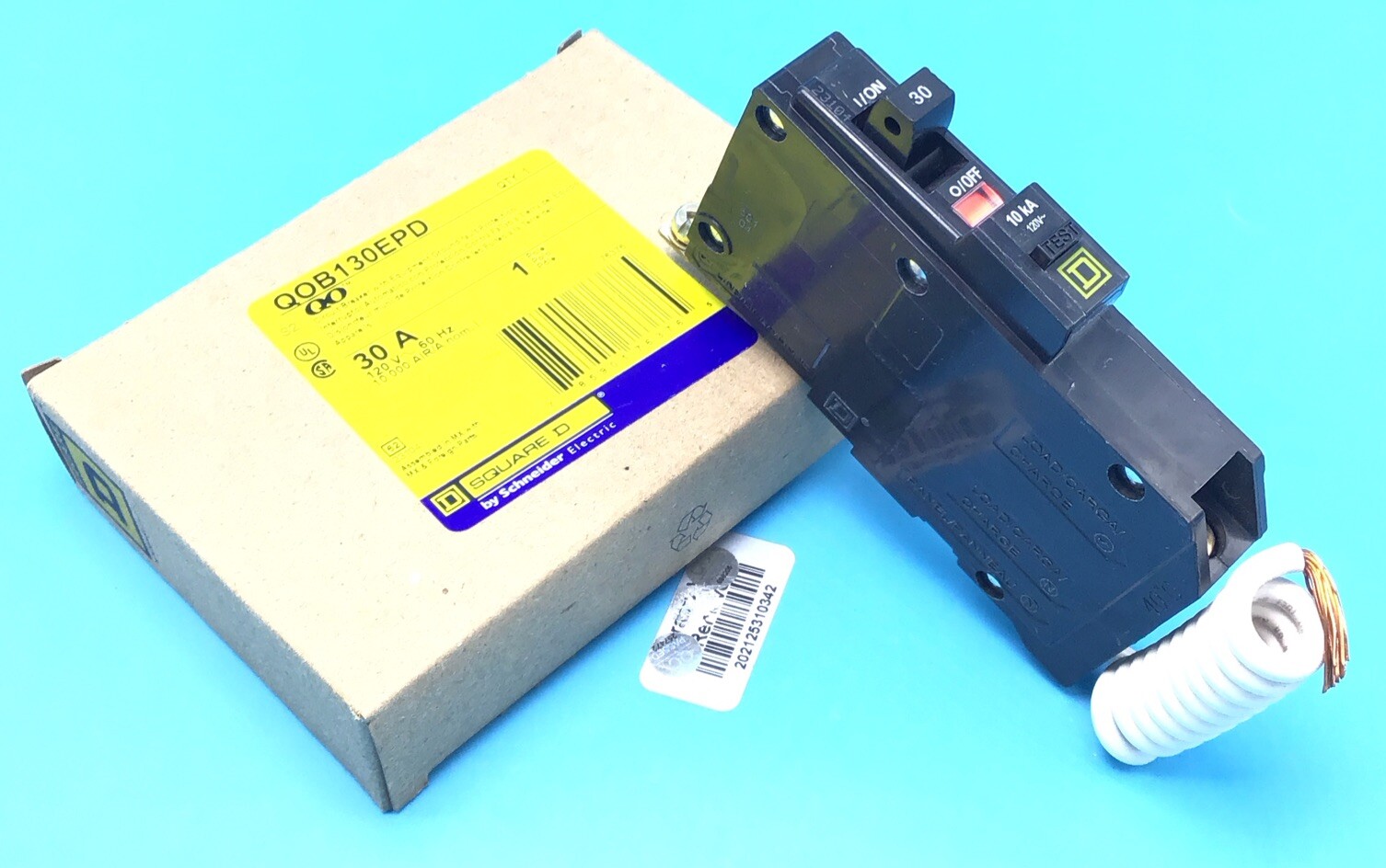 10 New Circuit Breakers Square D QOB130EPD Equipment Protective 30 Amp 1 Pole @@