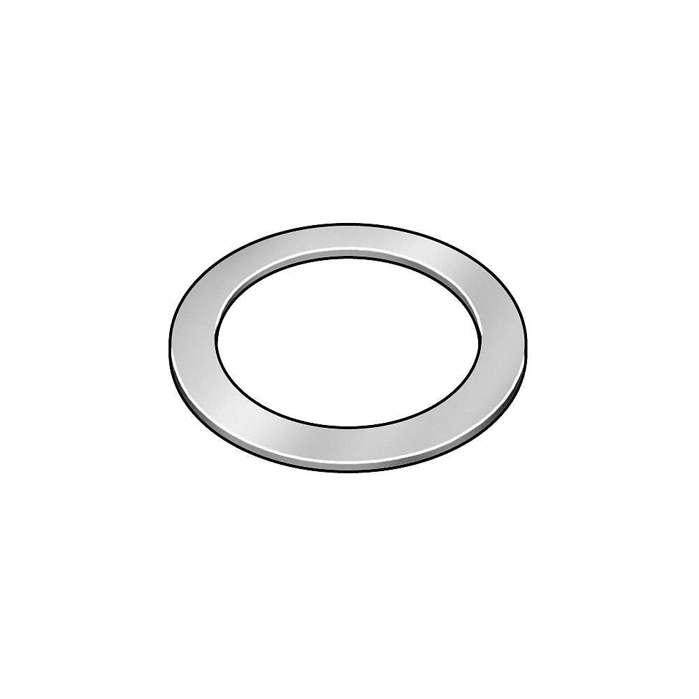 PRECISION BRAND 25159 Arbor Shim,Steel,0.125 in Thk,PK10 5FY96