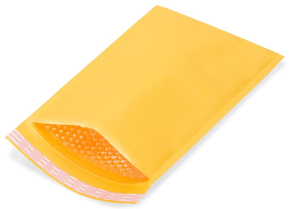 #000 00 0 1 2 3 4 5 6 7 Kraft Bubble Mailers Padded Shipping Envelopes -1 25 100