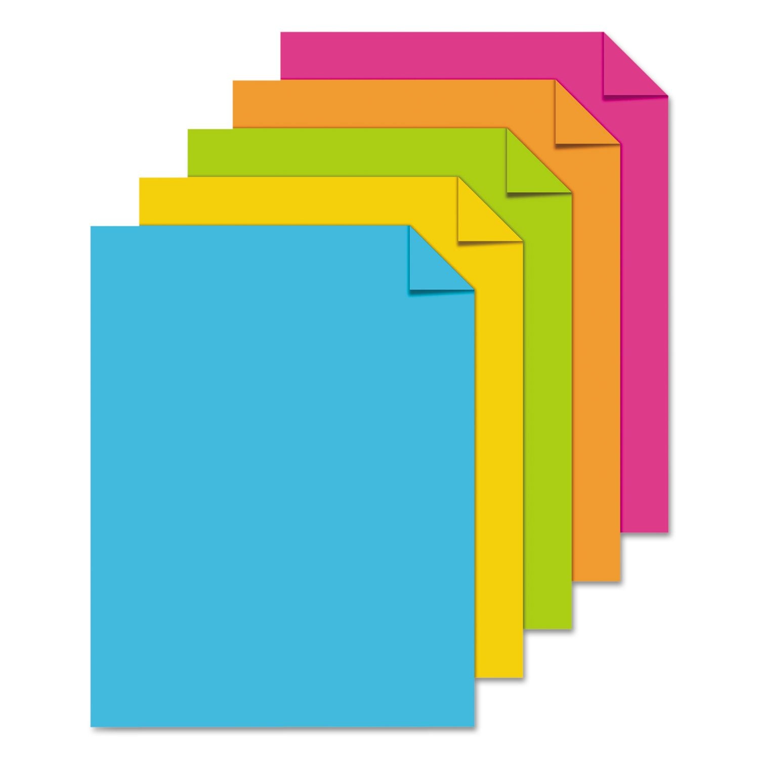 Astrobrights® Bright Color Paper, Letter Size Paper, 24 lb, Assorted Colors, …