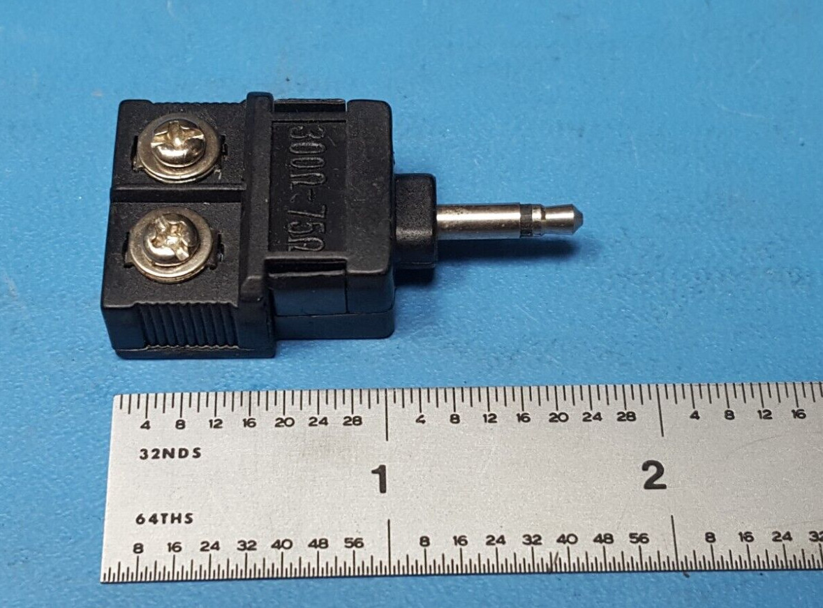 (4 PCS) 3.5mm Balun Plug to Screw Terminal 75 Ohm-300 Ohm Adapter
