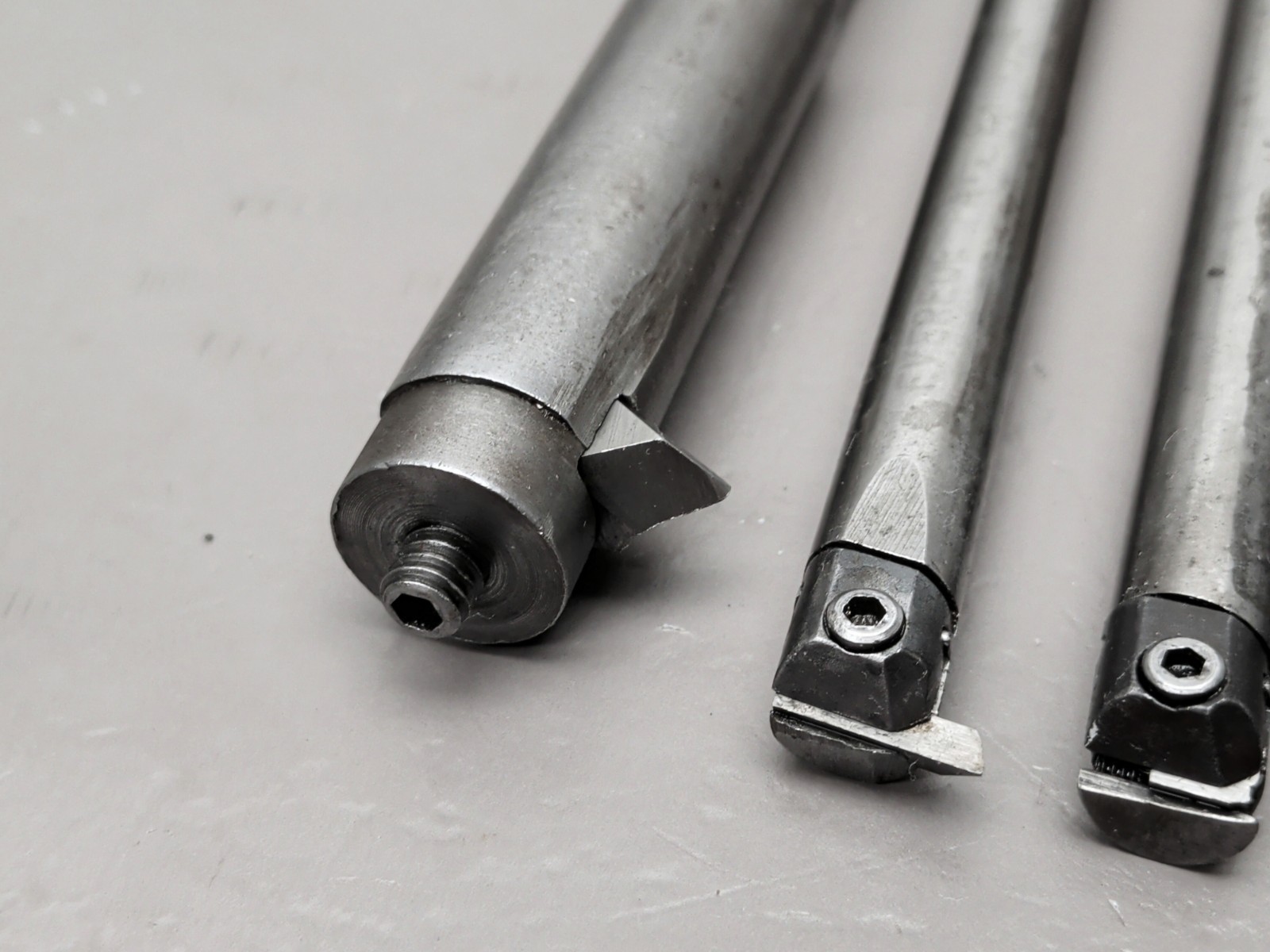 MISC. LOT EVEREDE BORING BARS 7/16″x 6″, 3/8″x 6″, 1/4″x 3-1/4″, 5/16×5-1/2, 9pc