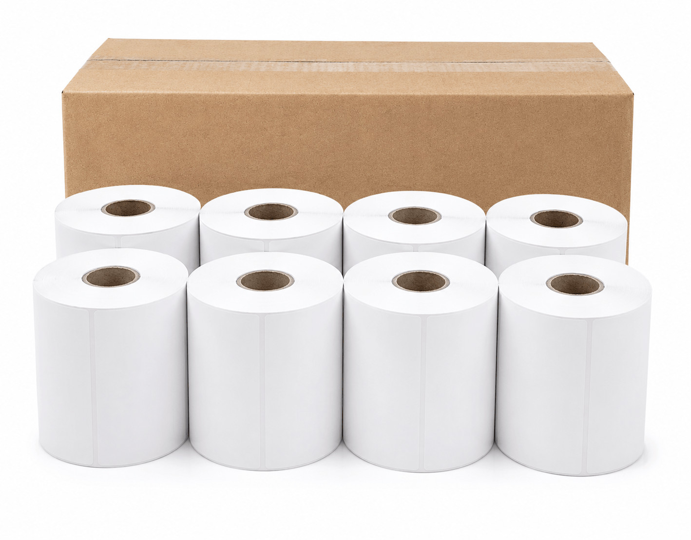 8 Rolls 4×6 Direct Thermal Shipping Labels – 250 per roll – 2000 labels