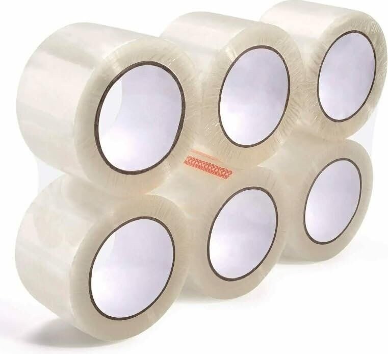 36 Rolls Shipping Packaging Box Packing Sealing Tape 2 mil 2″ x 55 Yard 165FT