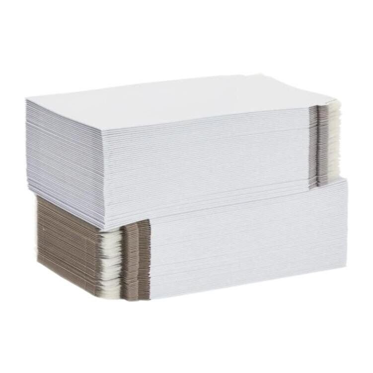 50 – 12.75″ x 15″ White Rigid Stay Flats Self-Seal Cardboard Envelope Mailers