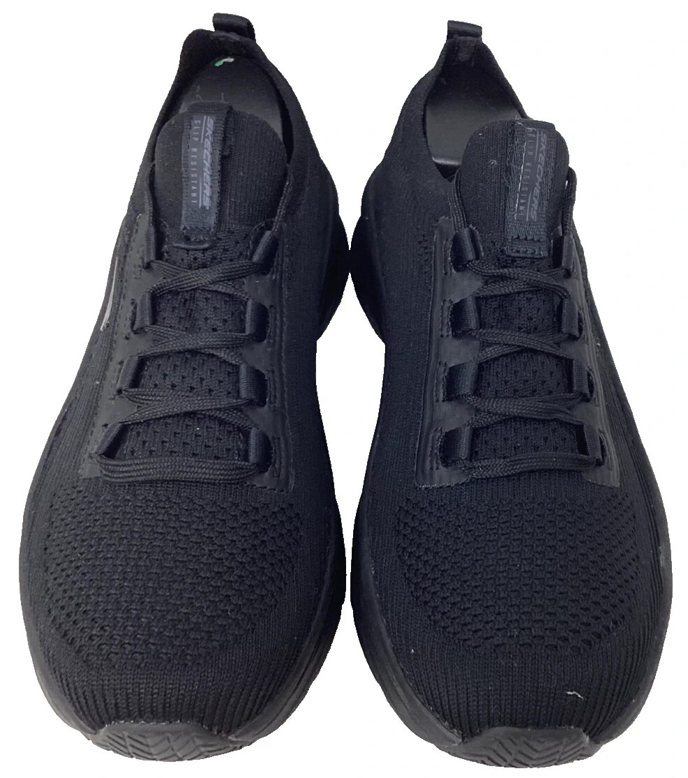 Skechers Women’s Work RF D’Lux Walker Ozema Lace Up Shoes Black Size:9 192H