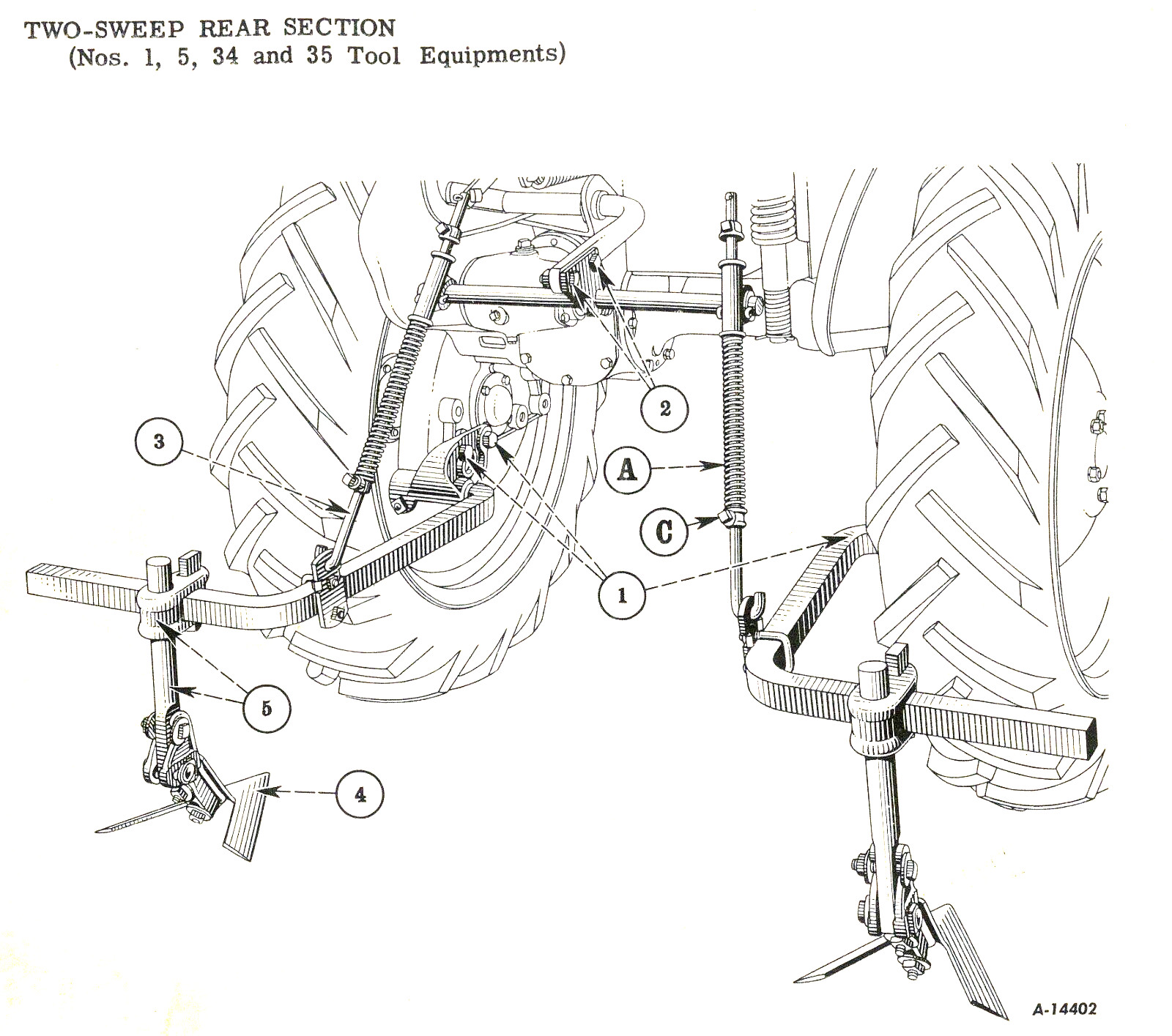 IH International Harvester CUB-144 One Row Cultivator Owner Manual & Parts List