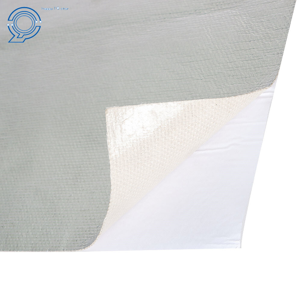 24 Inch × 12 Inch Heat Resistant Tape Adhesive Backed Aluminized Heat Barrier