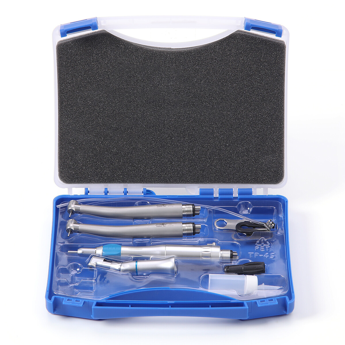 1 Set Estilo Dental 4 Agujero Alta y Baja Velocidad /Kit de Pieza de Mano de