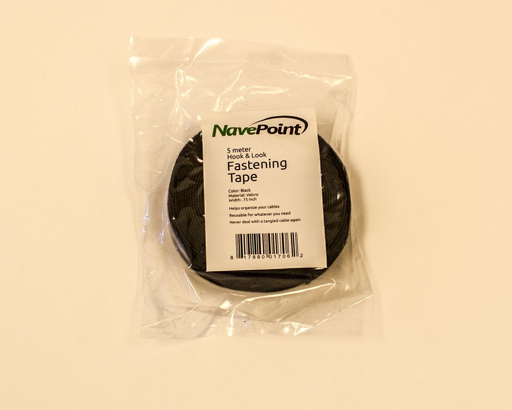 3/4″ Inch Roll Hook and Loop Reusable Cable Ties Straps 5M 15ft 5 Pack