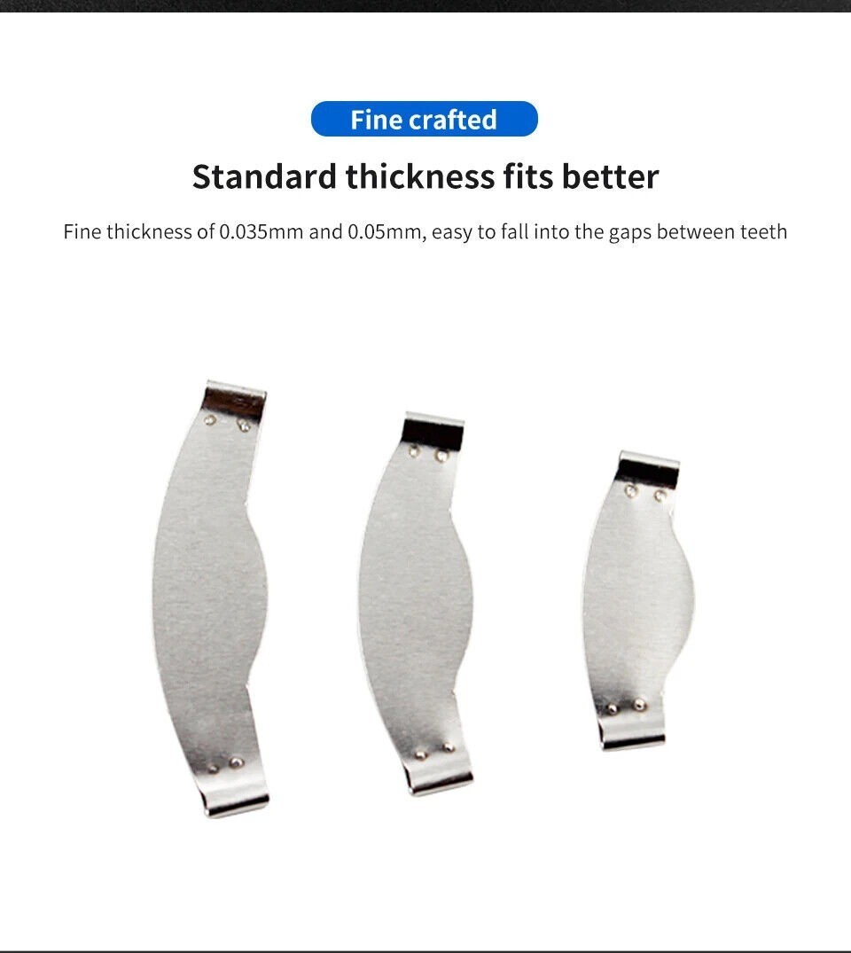 Dental Matrix Band Universal Kit of Sectional Contoured Metal Matrices