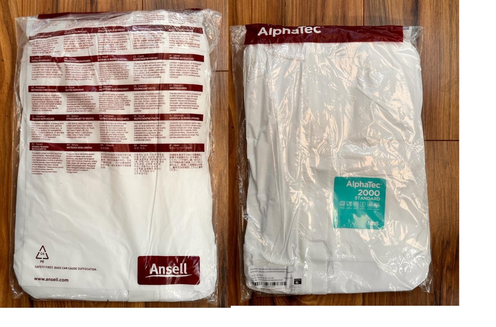 HAZMAT SUIT COVERALL cheaper than DUPONT TYVEK 400 3M ALL SIZES☣️☢️👍