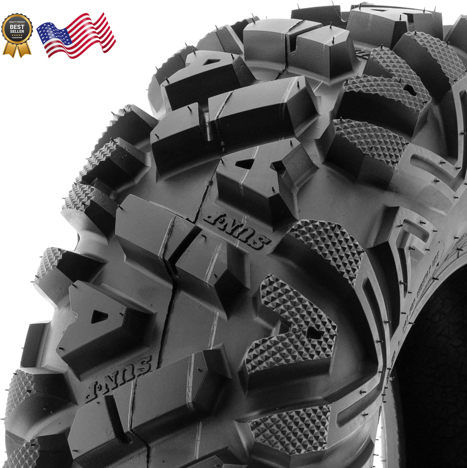 ATV Tires 26X9-12 Front & 26X11-12 Rear UTV All Terrain Tires A033, Set of 4