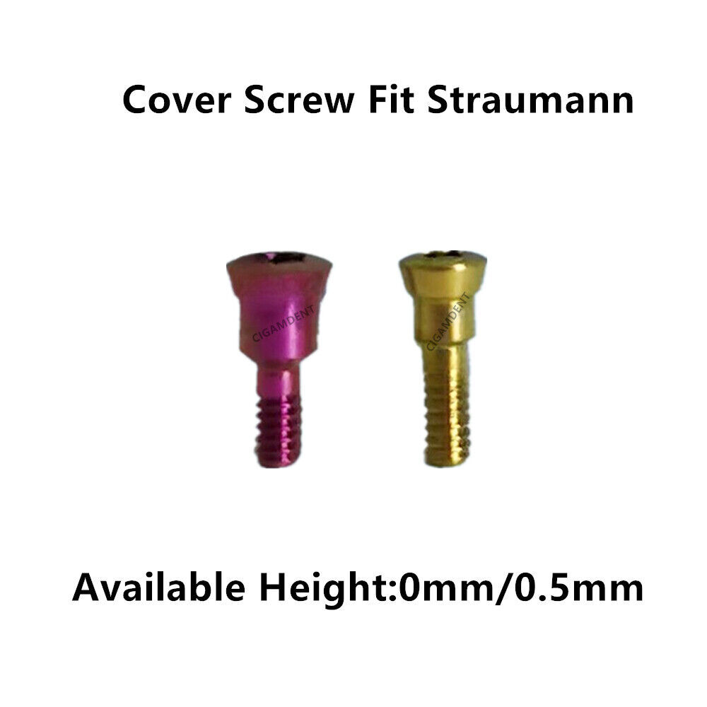 Healing Abutment Cap Closure Cover Screw RC NC Fit Straumann ITI Bone Level