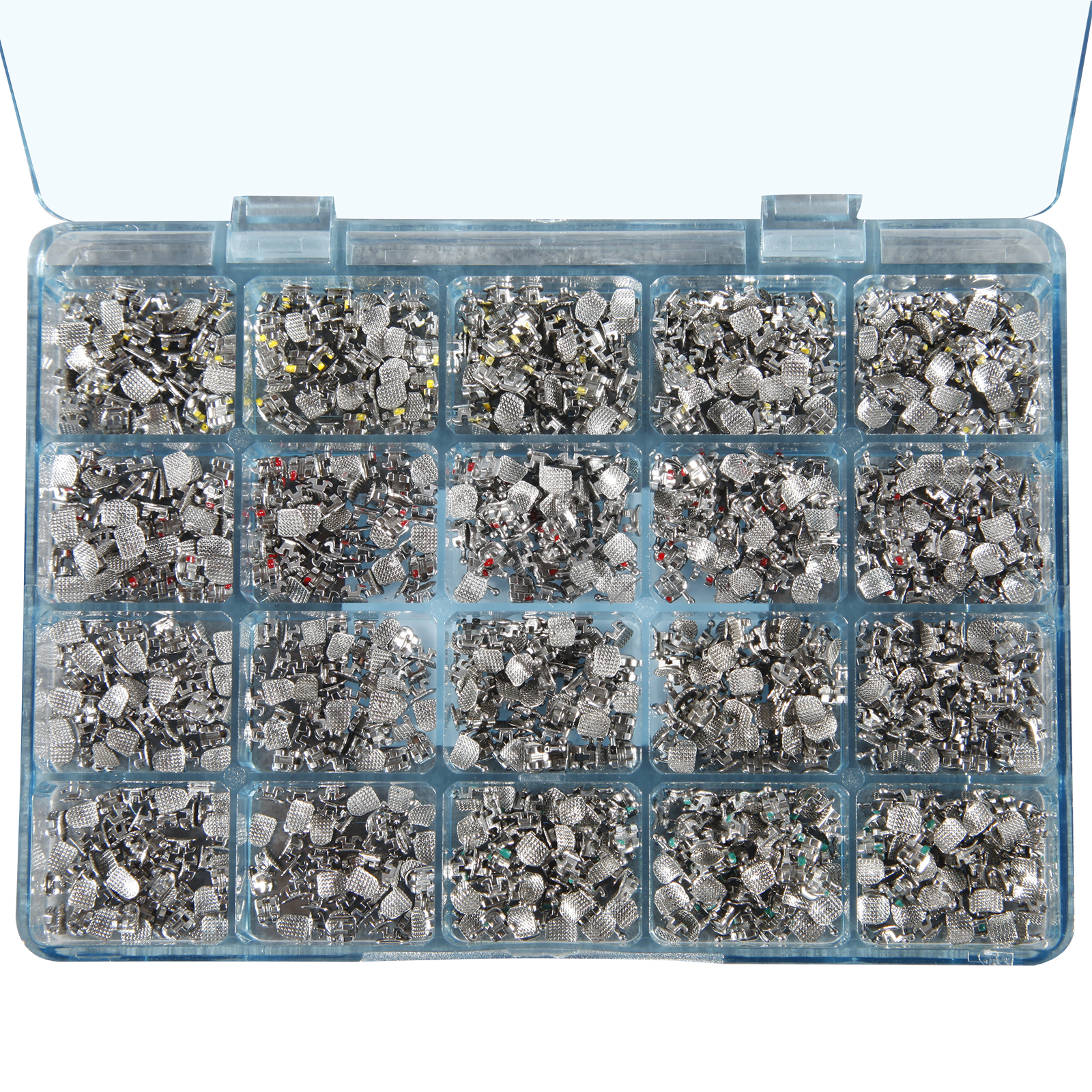 5 Box Dental Metal Orthodontics Brackets Brace MINI MBT.022 345 Hooks 50 set/box