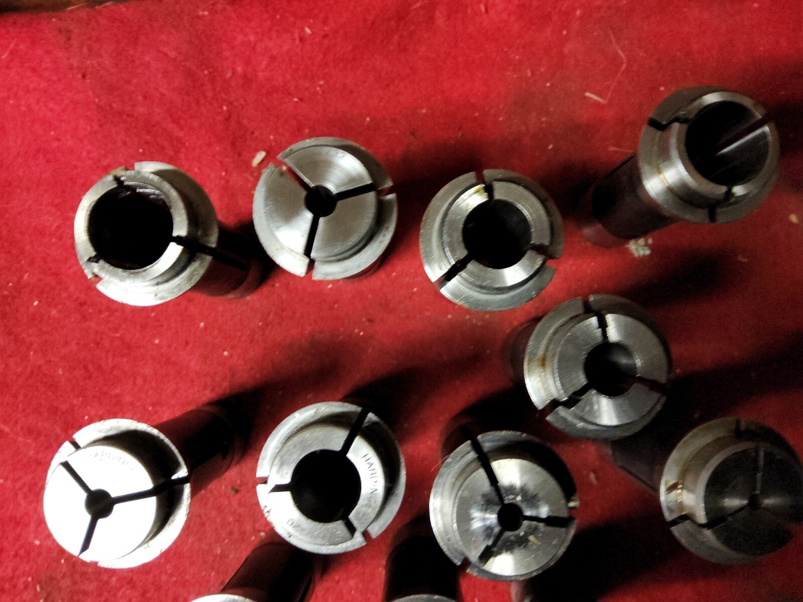 TF-20 HARDINGE / SOUTHWICK & MEISTER TORNOS TF 20 CHOOSE “1” DECIMAL COLLET