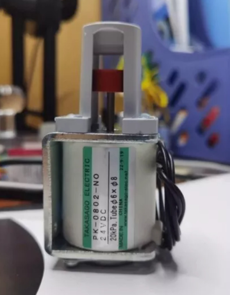 1pcs TAKASAGO PK-0802-NO High Sand Electromagnetic pinch valve 24VDC