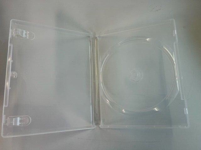 10 NEW SCANAVO CRITERION 14MM SINGLE BLU-RAY CASES, SUPER CLEAR, CR.14MM.FS