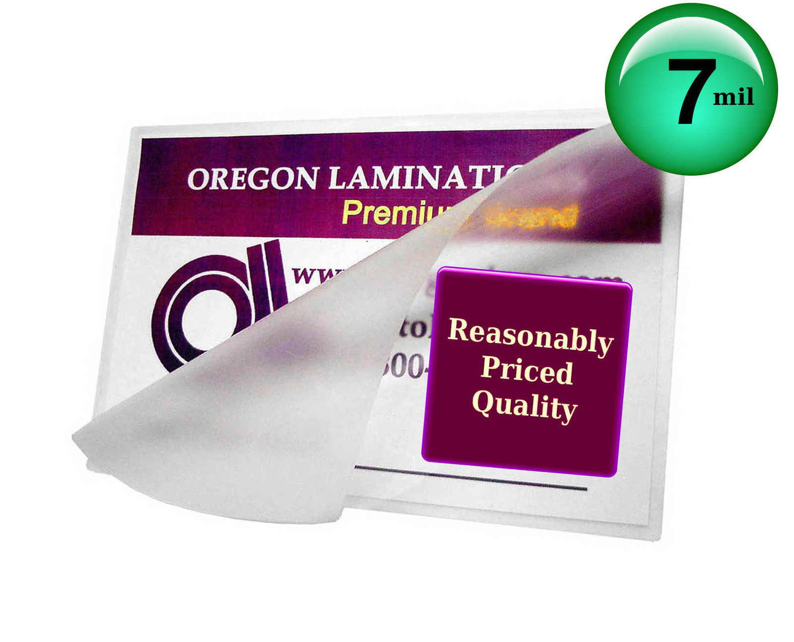 100/pack 7 Mil Hot Laminating Pouches for 5×7 Photos 5-1/4 x 7-1/4, 5.25 x 7.25