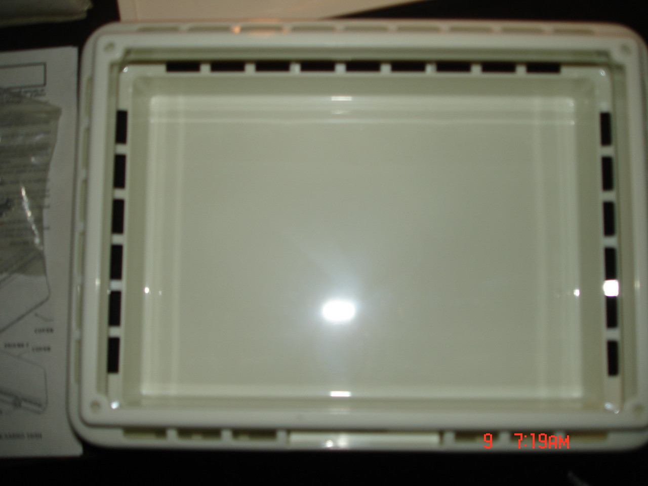 (3) Locking Thermostat Guards, Graingers #4E650A, 9-1/4″w x 6-1/2″ h x 3″ D, NIB