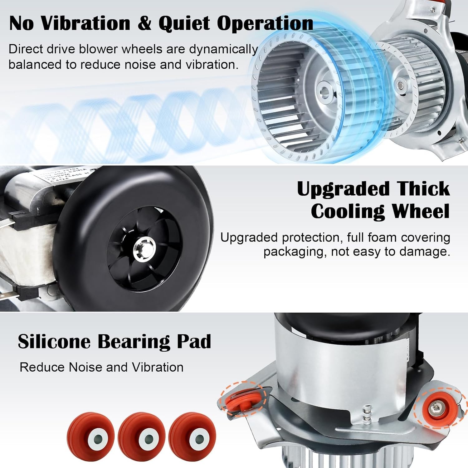 High-Performance Furnace Draft Inducer Motor Assembly Replacement Carrier Bryant