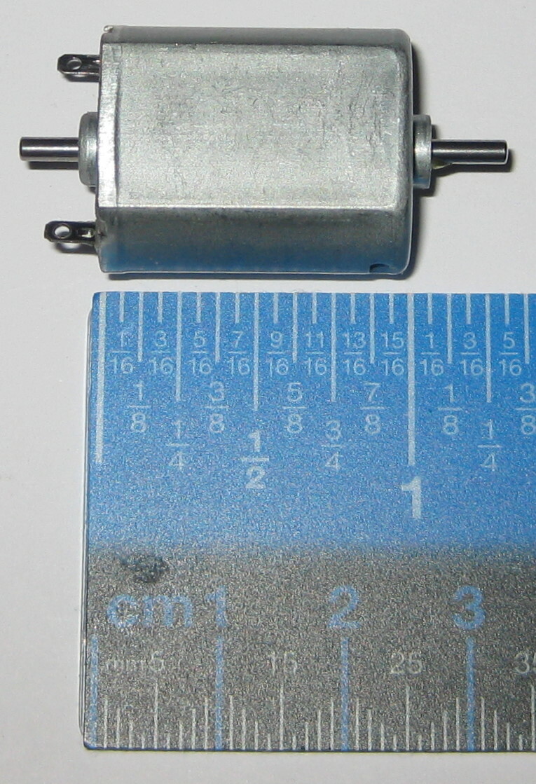 Nichibo FF-130RH Motor – 3 VDC – CD / DVD / Shaver Motor – 4280 RPM Low Current