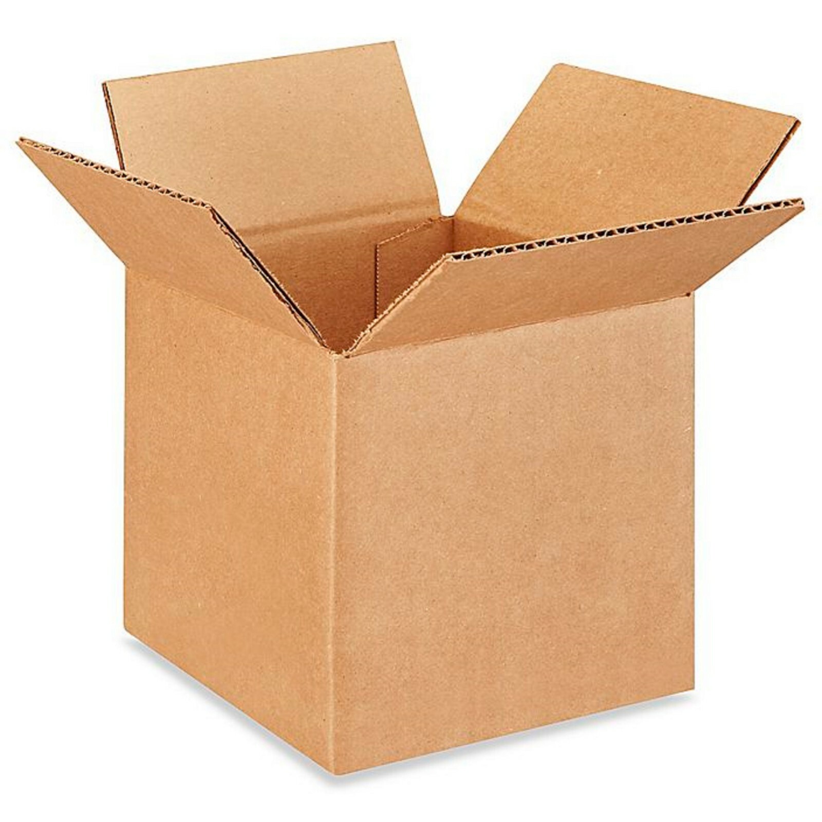 ULINE 7x7x6 Corrugated Cardboard Shipping Packing Boxes (bundle of 25)