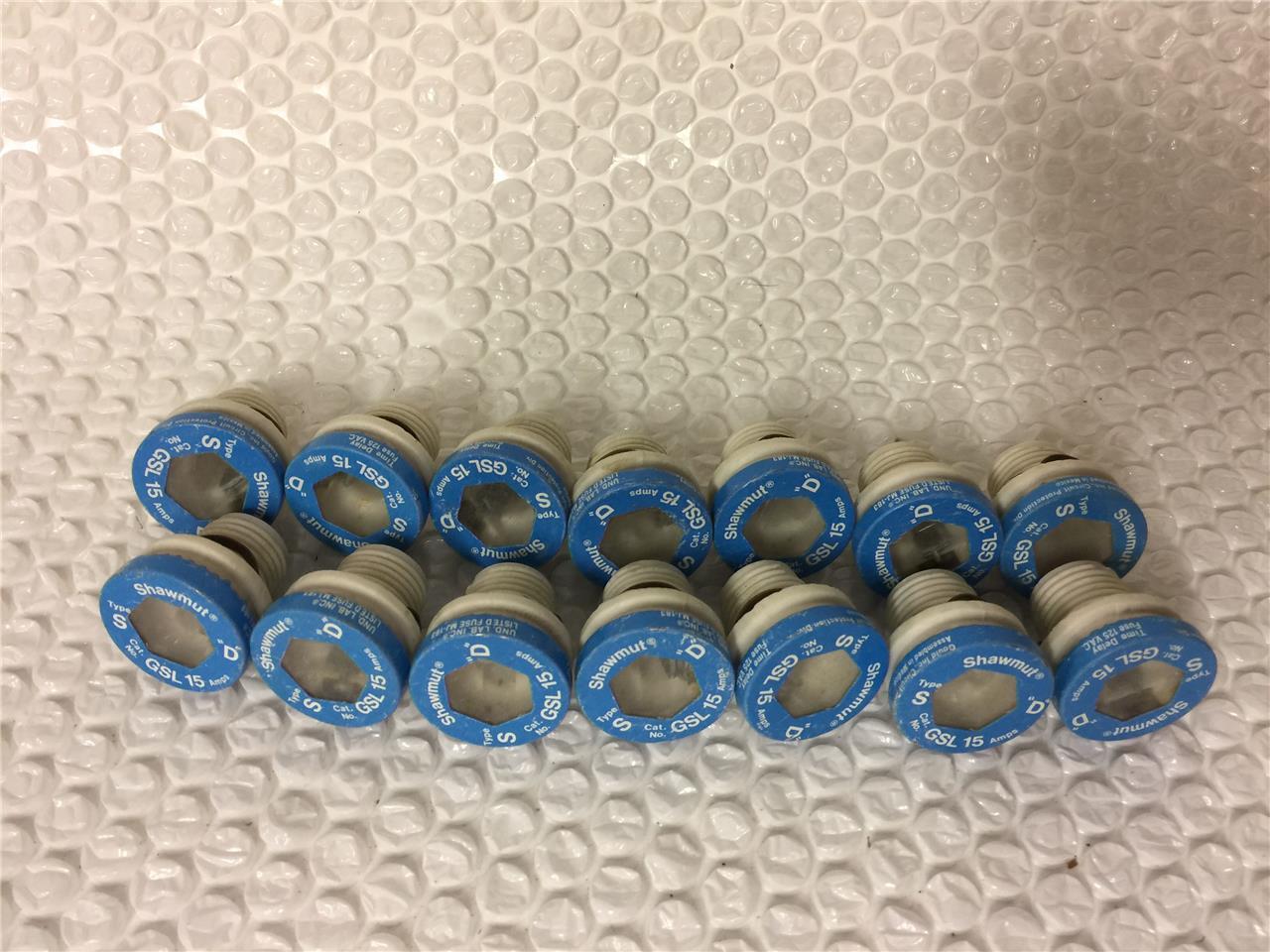 GSL-15 Shawmut FUSE 15A 125V (Lot 14)