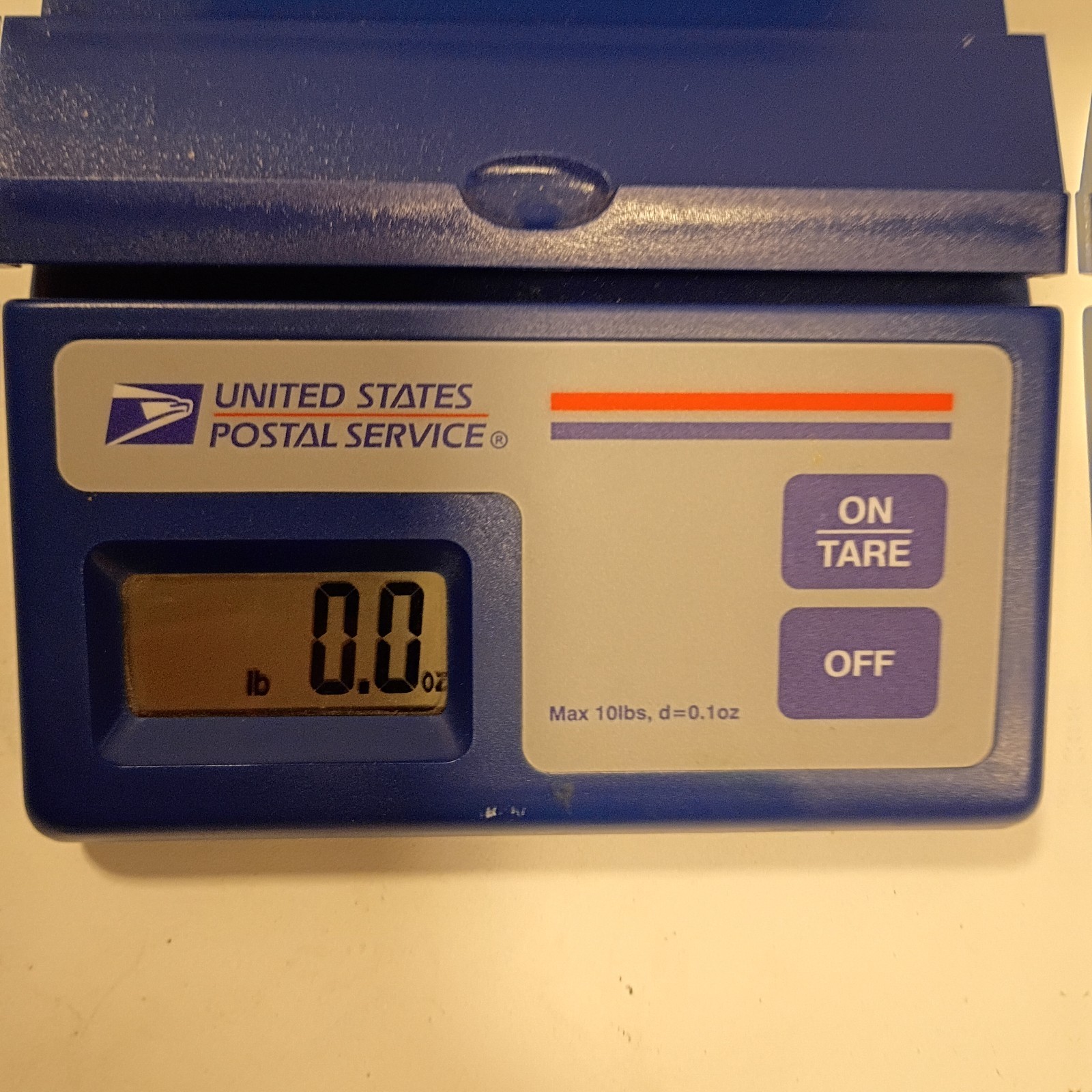 USPS Digital Shipping Scale 10lb Capacity Blue United States Postal Service