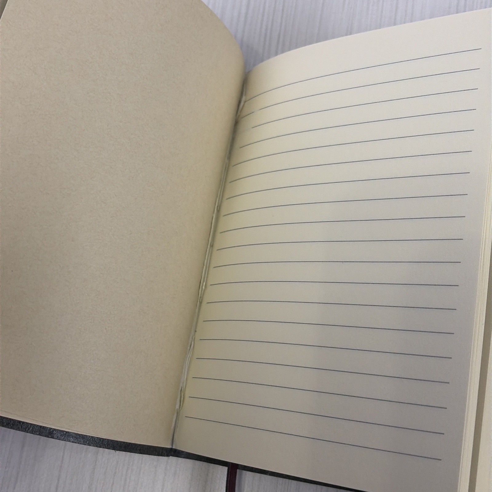 Vintage 2003 Cavallini & Co. Brown Leather Journal 5×7″