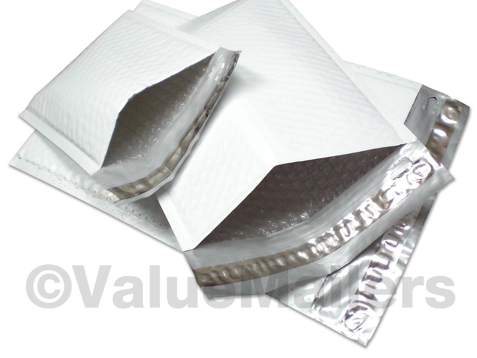 300 #2 (Poly) Airjacket Bubble Padded Envelope Mailers 8.5×12 100 % Recyclable