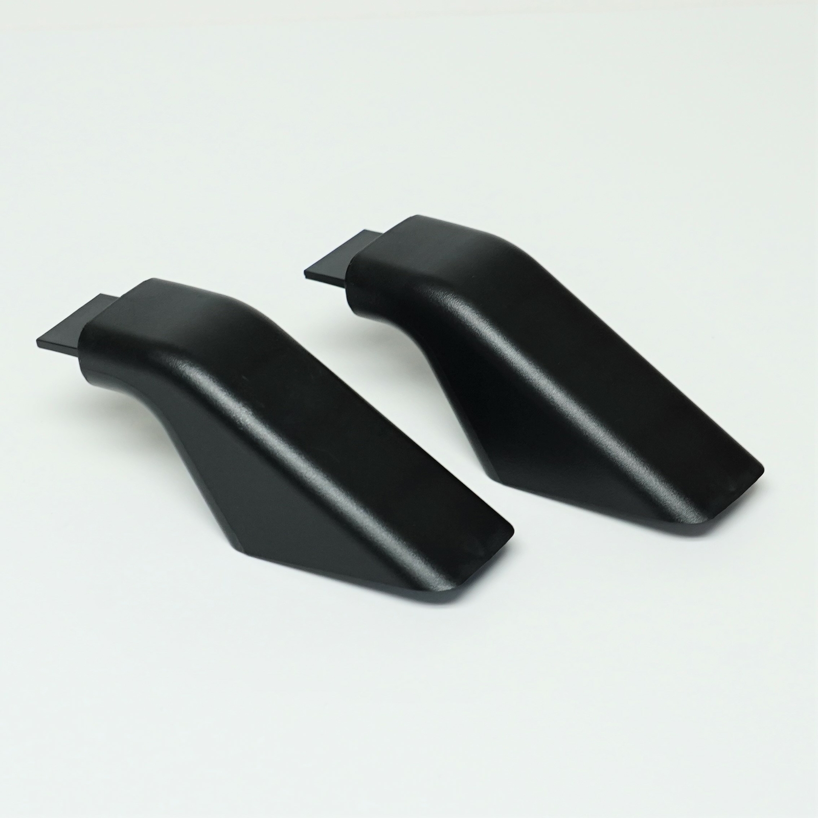 Choice Parts 2 PAK of WB7X7183 for GE Range Stove Oven Door Handle Black End Cap