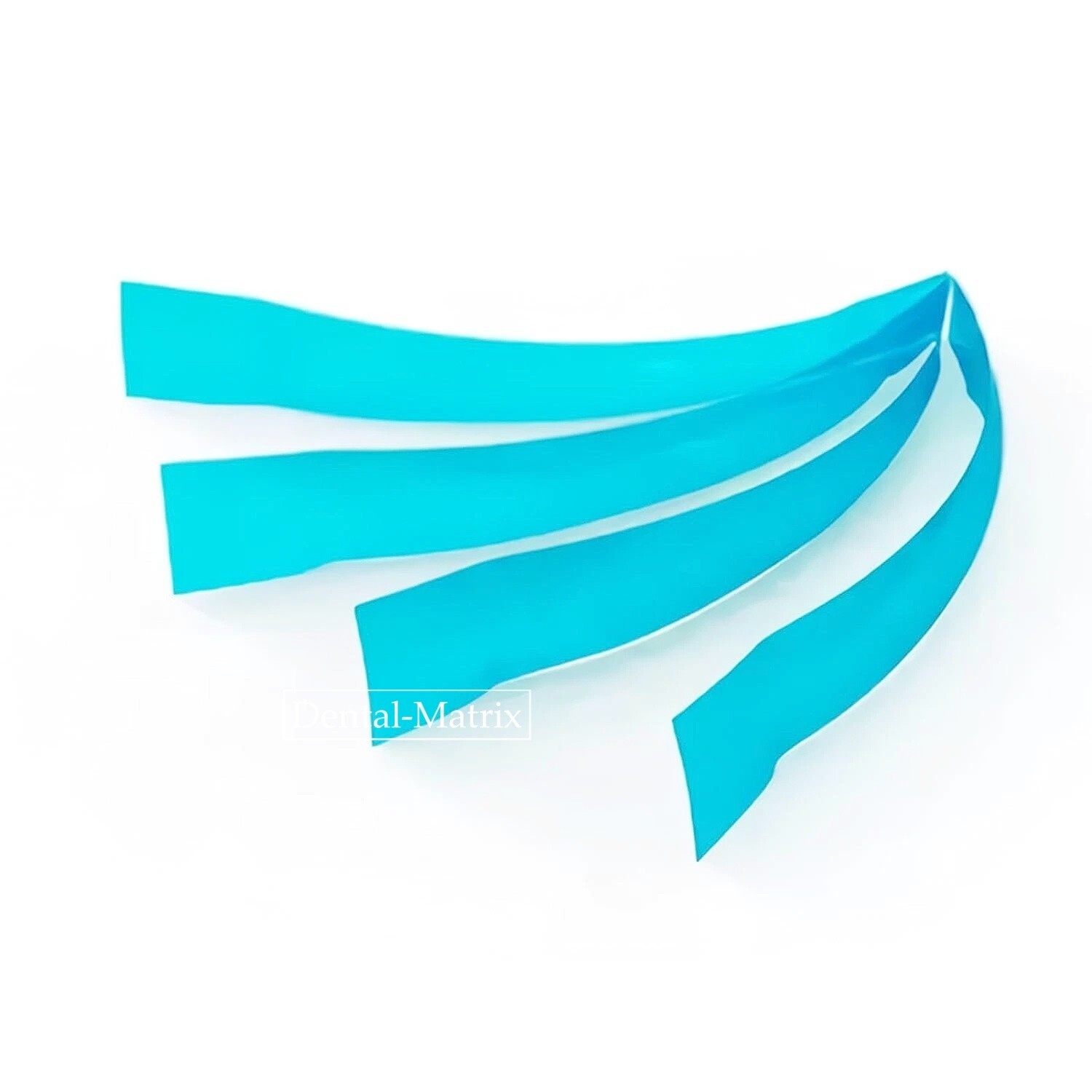 Dental Contoured Anterior Matrix Bands Teeth Restoration Blue Strip Matrice USA