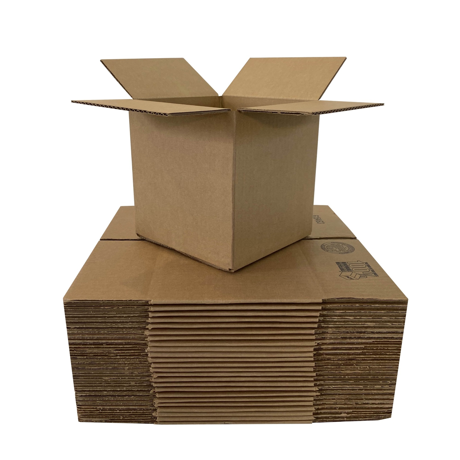 UOFFICE Corrugated Boxes 5″ x 5″ x 5″ Cube Boxes – Bundle of 25 Shipping Boxes