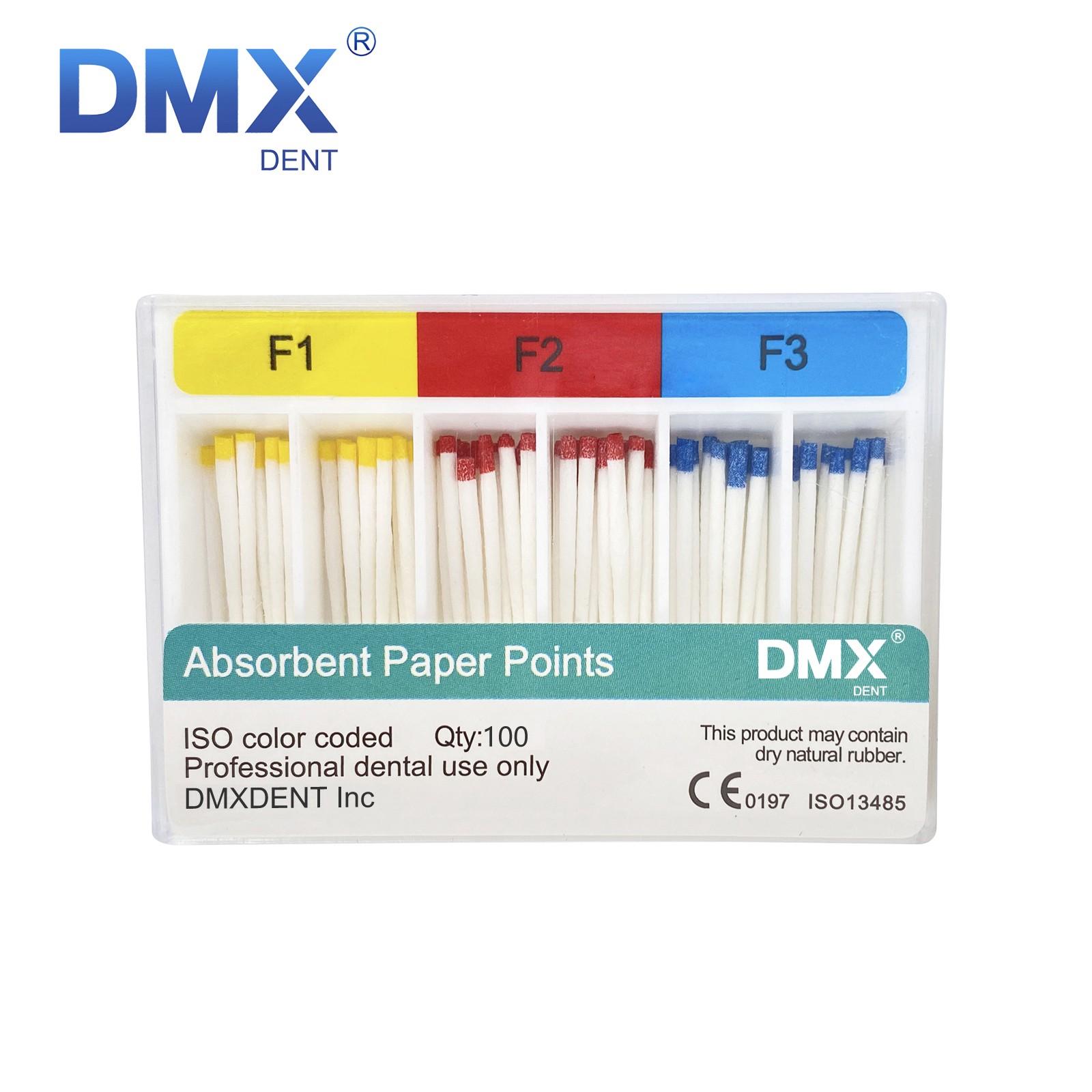 Puntas de gutapercha dental y papel absorbente Endo Endodoncia Absorbent CE&FDA