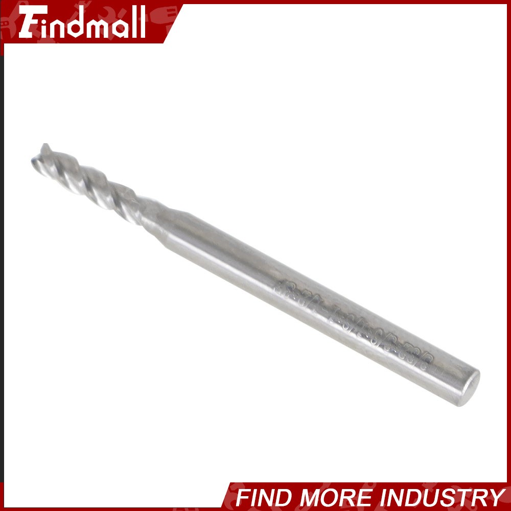 5PCS 3/32″ 4 FLUTE CARBIDE END MILL 3/8″ CUT LENGTH
