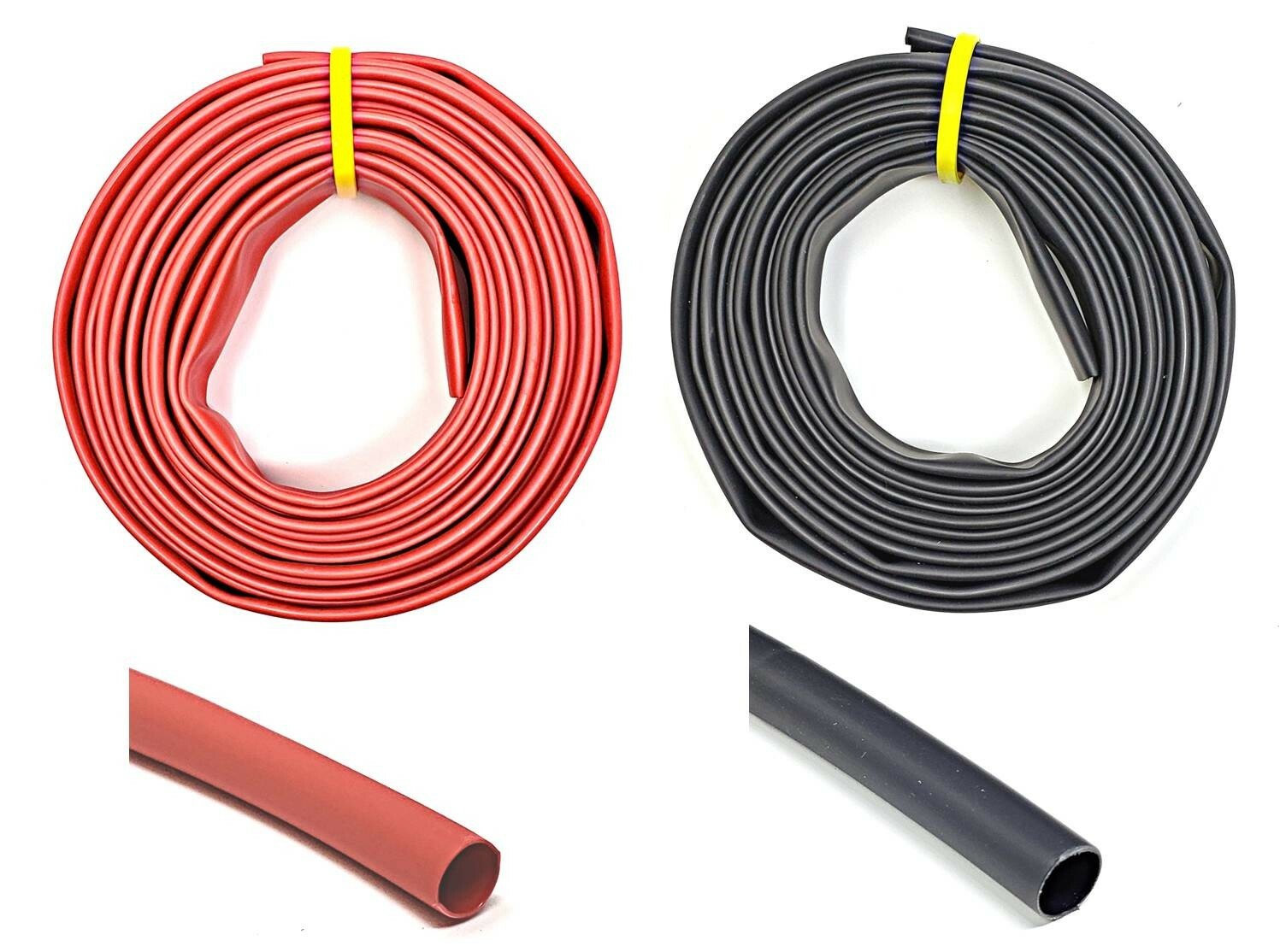 3:1 Dual Wall adhesive Heat shrink, Shrink Wrap tubing 1/4″ 6.4mm black 25 feet