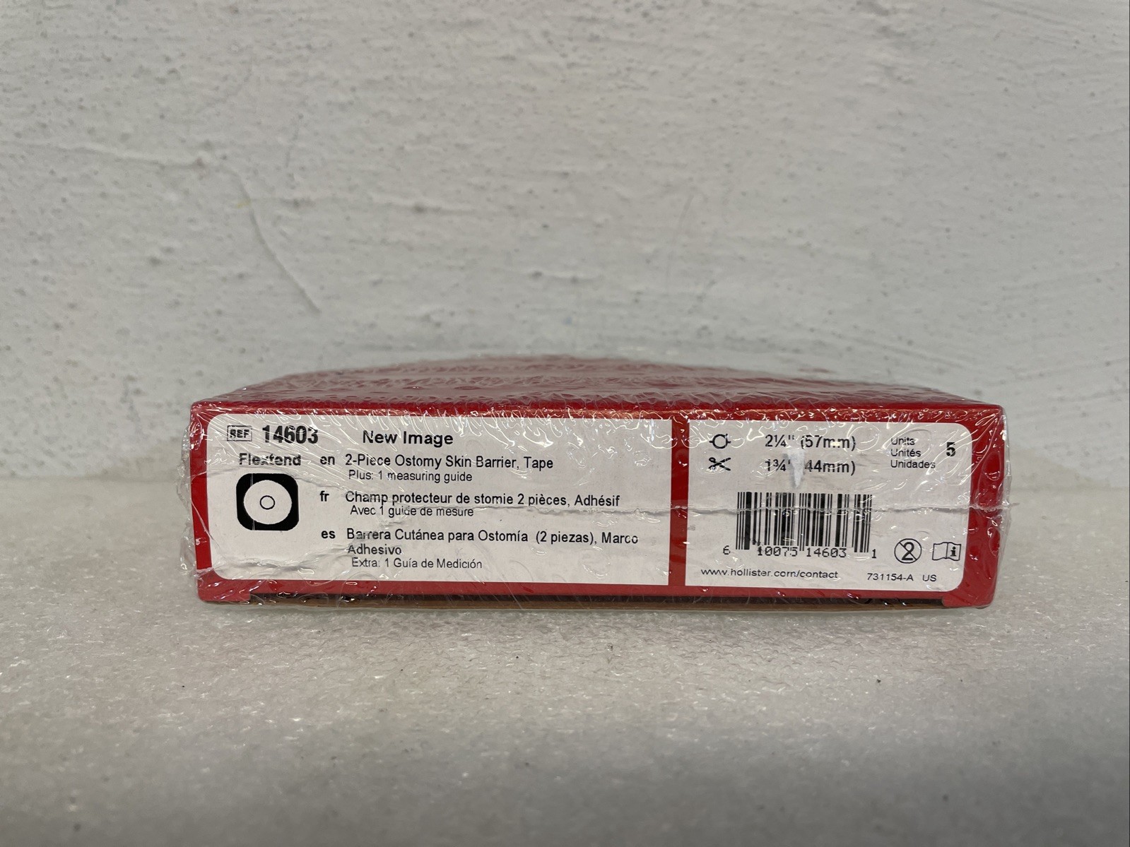 Hollister New Image Flexend 14603 Ostomy Skin Barrier 5 Count 10/2027 New