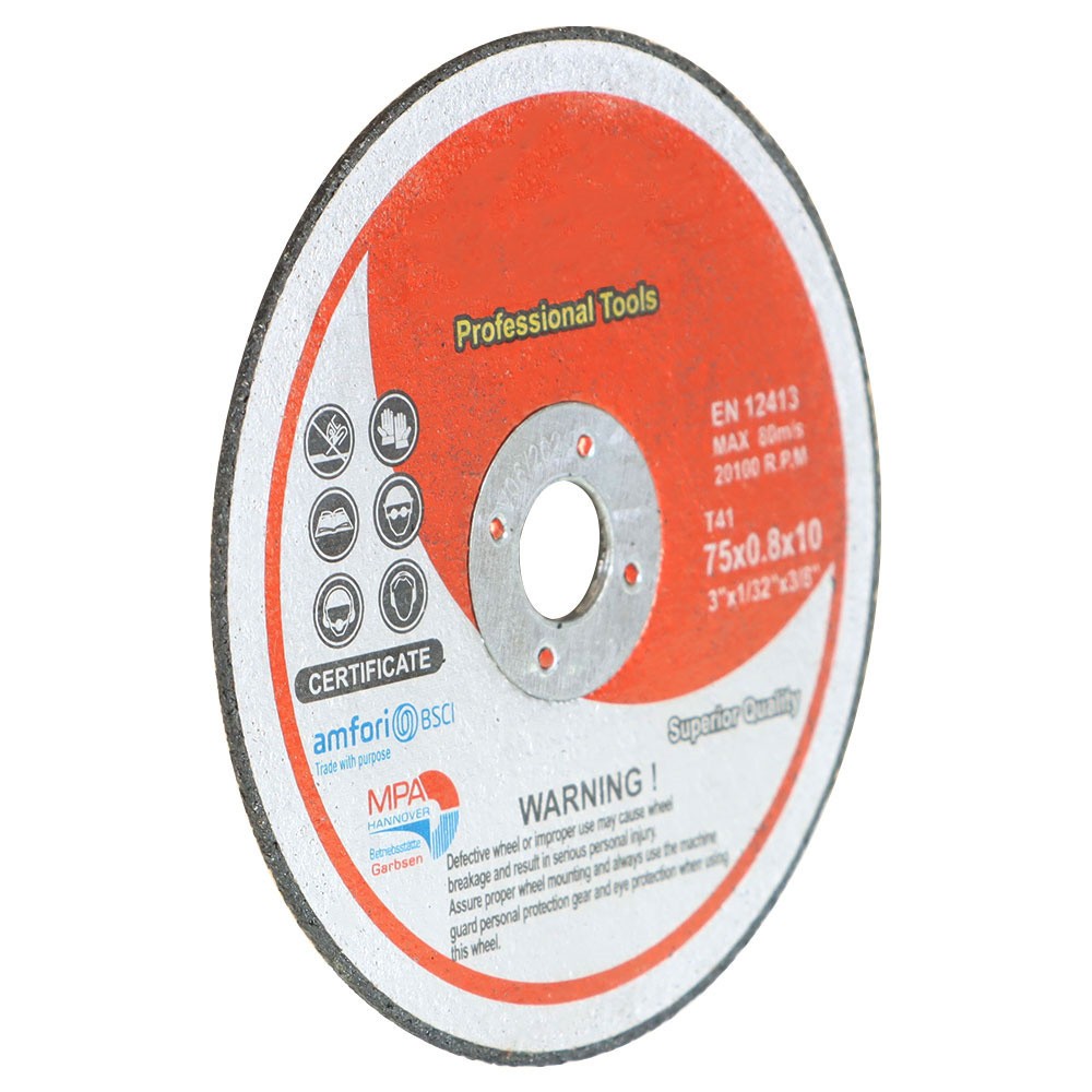 25 Pack 3″ x 1/32″ x 3/8″ Metal & Stainless Steel Cut Off Wheels For Grind Wheel