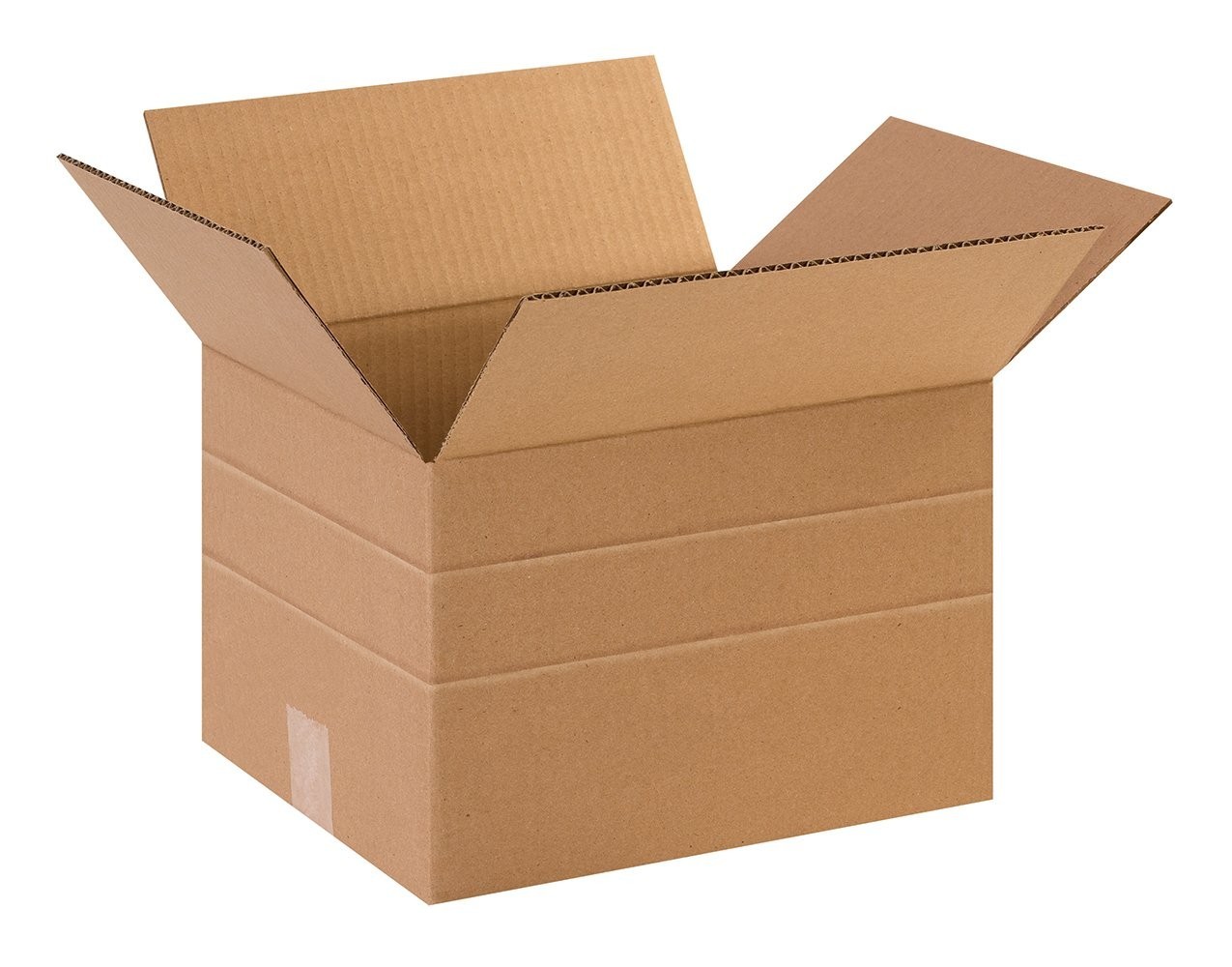 Multi-Depth Shipping Boxes Medium 12″L 10″W 8″H 25-Pack Corrugated Cardboard Box