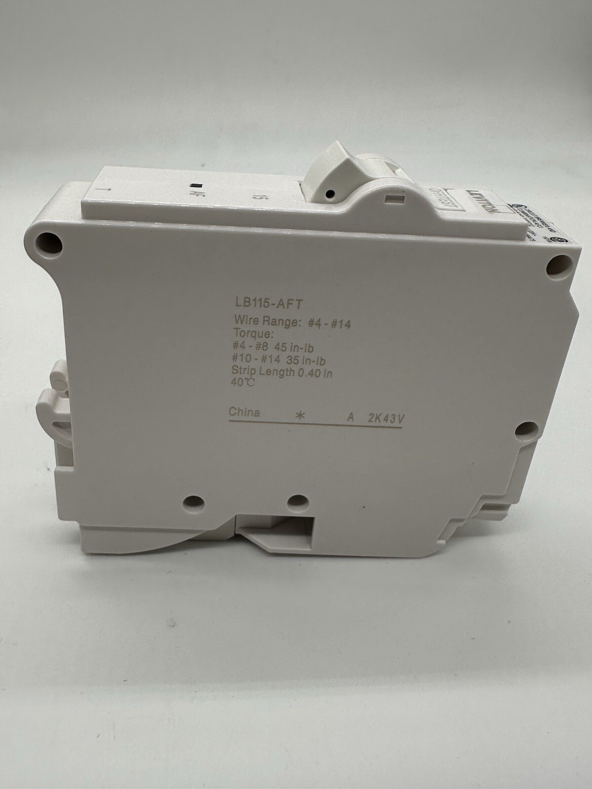 BOX OF 10 circuit breaker Leviton LB115-AFT 15 A 1-Pole Plug-on AFCI brand NEW