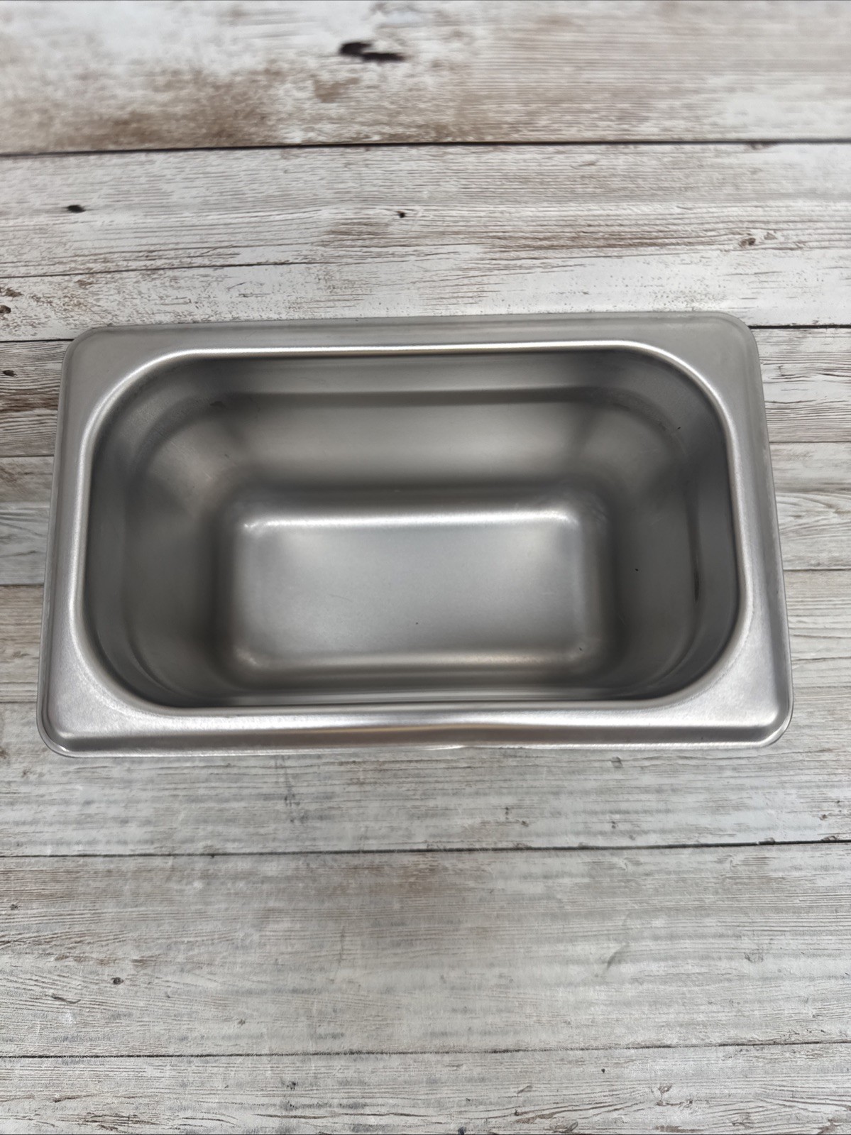 Choice stainless steel Steam Table Buffet 1/9 Size 4”deep Pan #4070949 *Lot – 6*